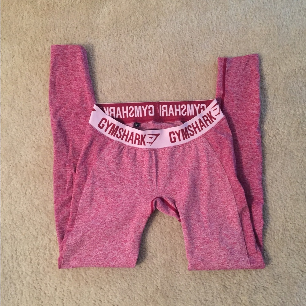 SOLD! Gymshark Beet Red Flex Leggings